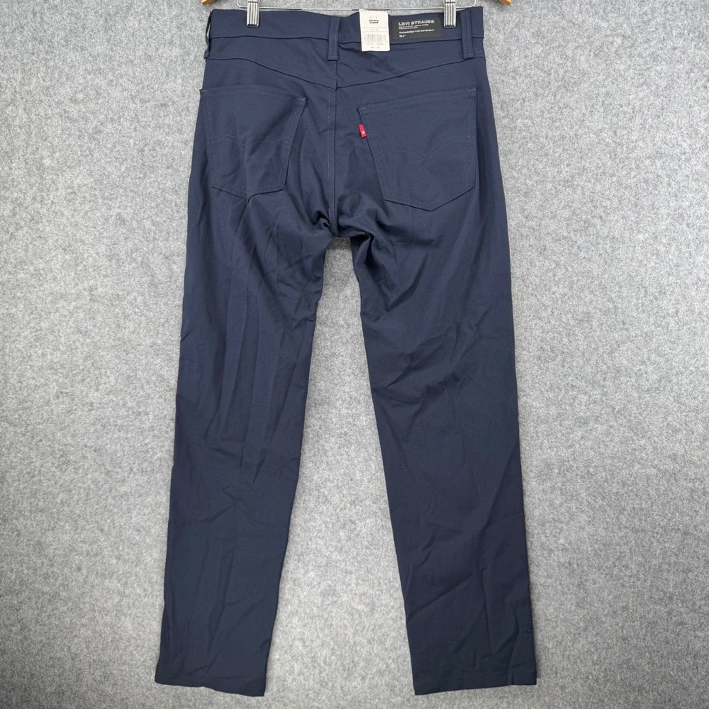 Levi's 511 Slim Tech Pants Mens 31x28 Navy Blue A92130011 Engineered Movement